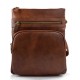 Bandoulière en cuir sac homme messenger sac d'épaule sac postier sac hobo marron sacoche