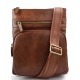 Bandoulière en cuir sac homme messenger sac d'épaule sac postier sac hobo marron sacoche