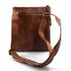 Bandoulière en cuir sac homme messenger sac d'épaule sac postier sac hobo marron sacoche