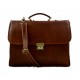 Carpeta de cuero bolso cartera de cuero bolso de hombre bolso de mujer bolso de mano executive bolso de espalda marron