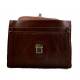 Carpeta de cuero bolso cartera de cuero bolso de hombre bolso de mujer bolso de mano executive bolso de espalda marron oscuro