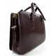Laptop leather bag messenger satchel mens ladies leather bag shoulderbag brown