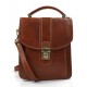 Crossbody satchel genuine leather bag shoulder bag hobo bag honey