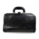 Leather doctor bag medical bag handbag ladies men leather bag vintage medical bag retro doctor bag  luxury bag black