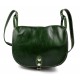 Sacoche femme sacoche vert de cuir sac femme sac à bandoulière sac d'èpaule