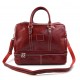 Leather duffle bag genuine leather shoulder bag red mens ladies travel bag gym bag luggage