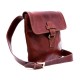 Mens shoulder bag hobo bag satchel leather bag crossbody brown made in Italy