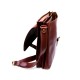 Bandoulière en cuir sac homme sac à bandoulière messenger en cuir sac d'épaule sac postier marron