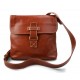 Mens shoulder bag hobo bag satchel leather bag crossbody honey made in Italy