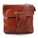 Mens shoulder bag hobo bag satchel leather bag crossbody honey made in Italy