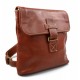 Bandoulière en cuir sac homme sac à bandoulière messenger en cuir sac d'épaule sac postier miel