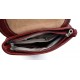 Bandoulière en cuir sac homme sac à bandoulière messenger en cuir sac d'épaule sac postier rouge