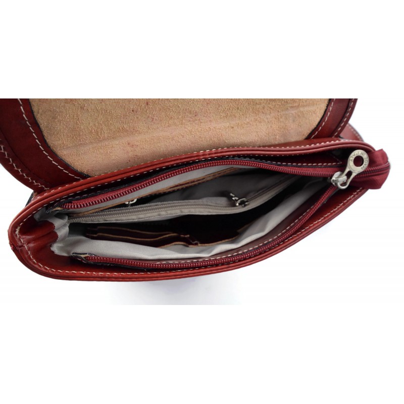  Leather shoulder bag women men leather hobo bag leather satchel leather  bag crossbody red leather shoulder bag made in Italy : Everything Else