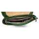 Bandolera de cuero bolso hombre piel bolso de cuero verde bolso de espalda