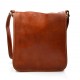 Mens shoulder leather bag shoulder bag genuine leather briefcase messenger honey