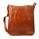 Mens shoulder leather bag shoulder bag genuine leather briefcase messenger honey