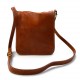 Mens shoulder leather bag shoulder bag genuine leather briefcase messenger honey