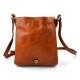 Mens shoulder leather bag shoulder bag genuine leather briefcase messenger honey