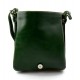 Mens shoulder leather bag leather crossbody shoulder bag leather satchel green document bag ladies shoulder bag women satchel