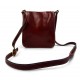 Sac cuir d'èpaule rouge sac postier sac en cuir homme femme bandoulière sac de bureau messenger made in Italy