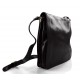 Mens shoulder leather bag shoulder bag genuine leather messenger dark brown