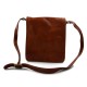 Mens shoulder leather bag shoulder bag genuine leather briefcase messenger honey