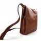 Mens shoulder leather bag shoulder bag genuine leather briefcase messenger honey