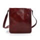 Sac cuir d'èpaule sac postier sac en cuir homme femme bandoulière sac de bureau rouge