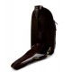 Sac à dos marron fonce bandoulière en cuir sac homme sac à bandoulière homme femme en cuir sac d'épaule sac hobo sac de bureau