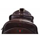 Sac à dos marron fonce bandoulière en cuir sac homme sac à bandoulière homme femme en cuir sac d'épaule sac hobo sac de bureau