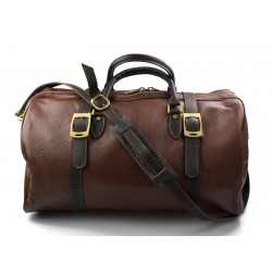 bolsa viaje piel hombre