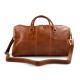 Mens leather duffle bag honey shoulder bag travel bag luggage weekender carryon cabin bag