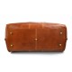 Mens leather duffle bag honey shoulder bag travel bag luggage weekender carryon cabin bag