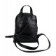 Mochila de cuero mujer mochila piel mochila pequena piel negro bolso de espalda