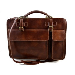 Sac à main cuir bandoulière sac homme femme marron messenger cuir sac d'épaule