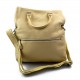 Borsa da spalla pelle donna borsa borsa beige borsa vera pelle