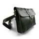 Leather hobo bag mens satchel messenger bag shoulder bag crossbody green