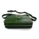 Leather hobo bag mens satchel messenger bag shoulder bag crossbody green