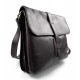 Leather hobo bag mens satchel bag shoulder bag crossbody dark brown