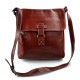 Leather shoulder bag hobo bag leather satchel leather bag crossbody red