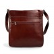 Leather shoulder bag hobo bag leather satchel leather bag crossbody red