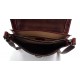 Sac bandoulière en cuir sac d’èpaule sac homme en cuir sac à bandoulière messenger en cuir rouge