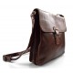 Bolso bandolera de cuero bolso espalda bolso hombre piel bolso de cuero marron