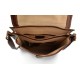 Borsello pelle marrone a tracolla uomo donna borsa tracolla in vera pelle hobo bag