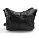 Leder schwarz damen handtasche ledertasche seitentasche