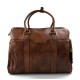 Leather notebook tablet bag mens ladies handbag shoulder bag brown
