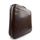 Bandoulière en cuir sac en cuir sac homme messenger sac d'épaule marron