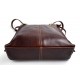 Ladies handbag brown leather bag clutch backpack crossbody women