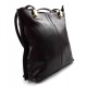 Ladies handbag dark brown leather bag clutch backpack crossbody women