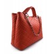 Sac femme en cuir sacoche femme sac a bandouliere sac a main corail